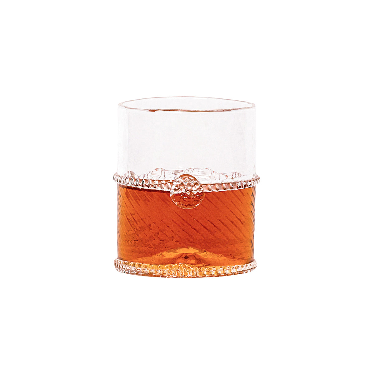 Graham Rocks Glass - styled table setting view