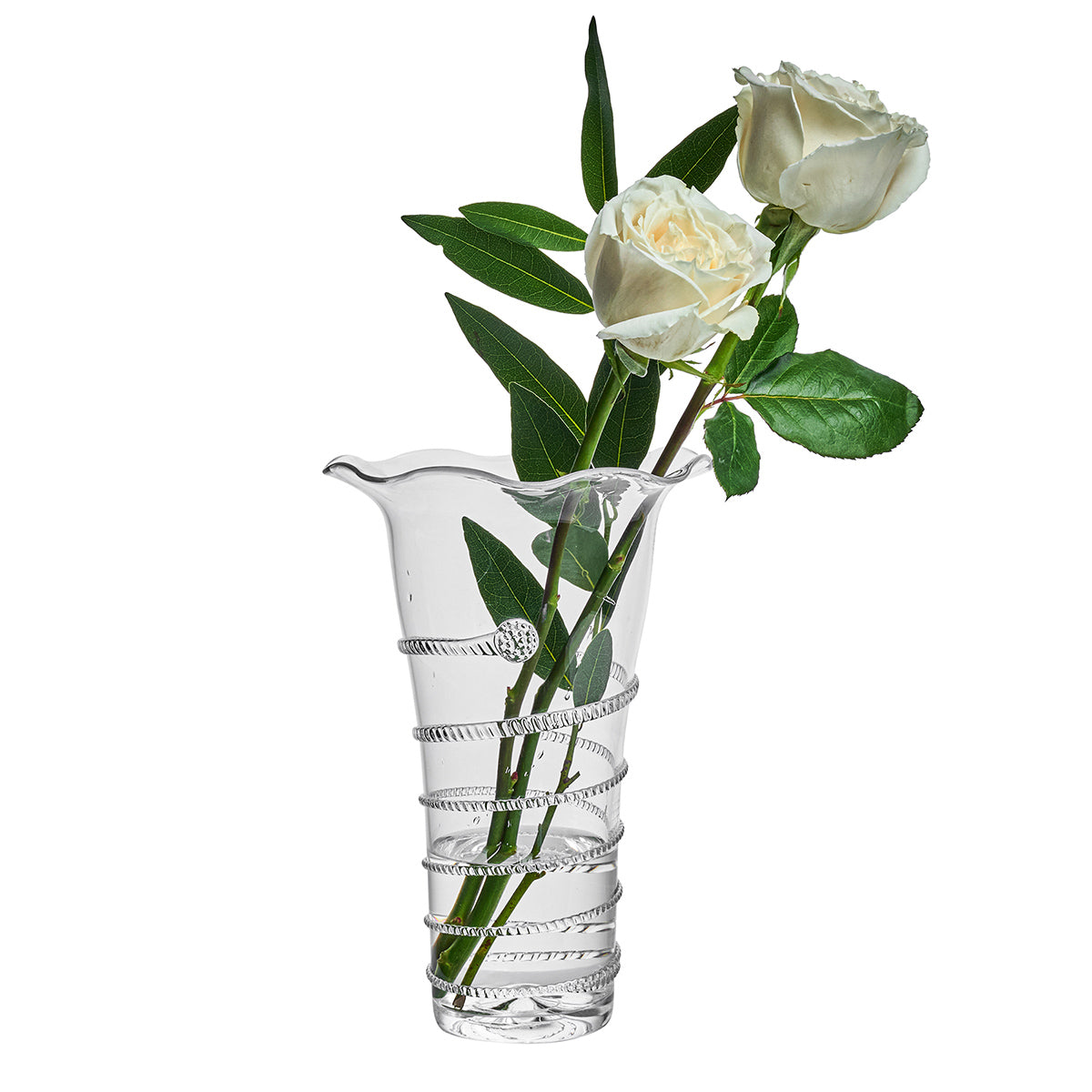 Amalia 9" Flared Vase - styled table setting view