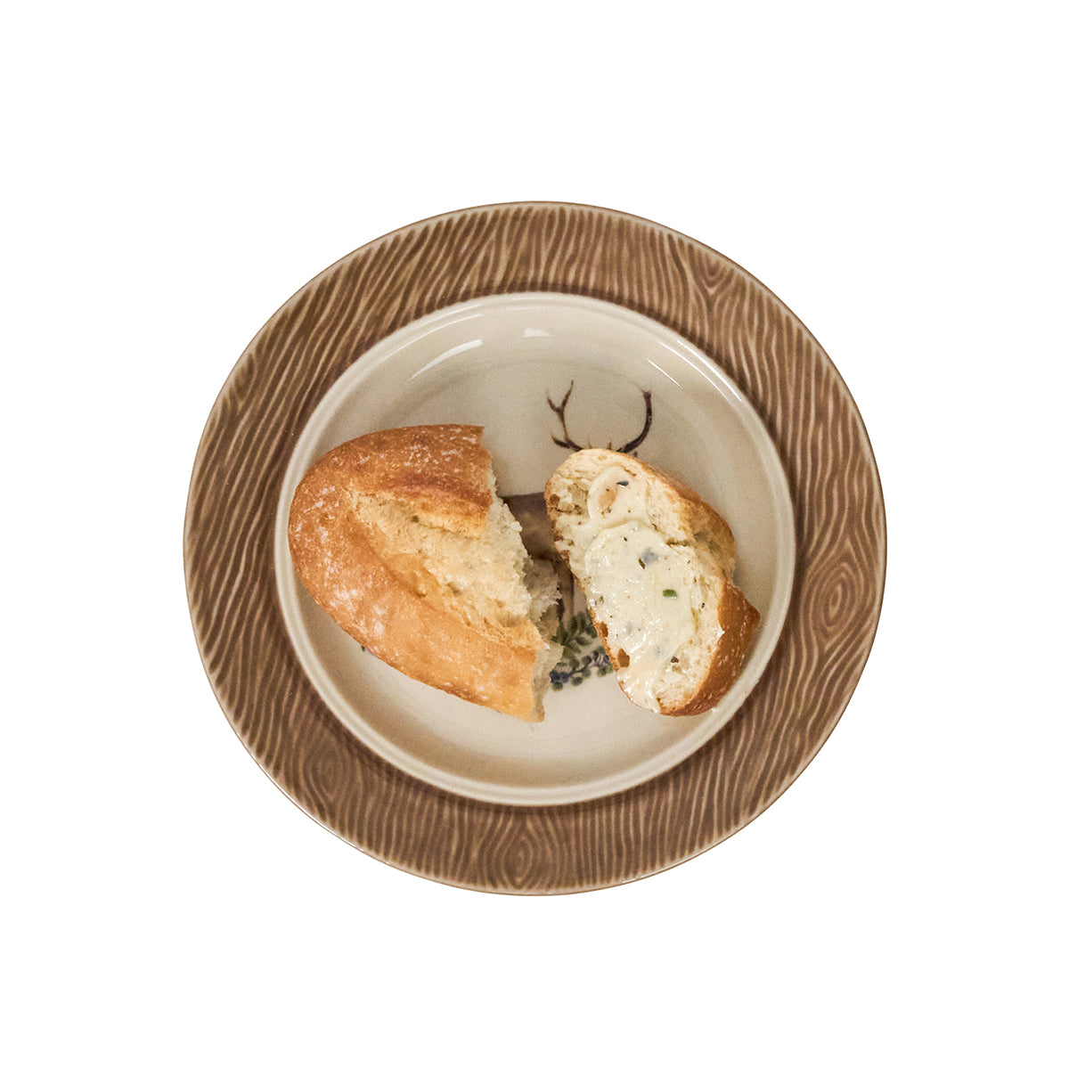 Forest Walk Stag Cocktail/Side Plate – Juliska