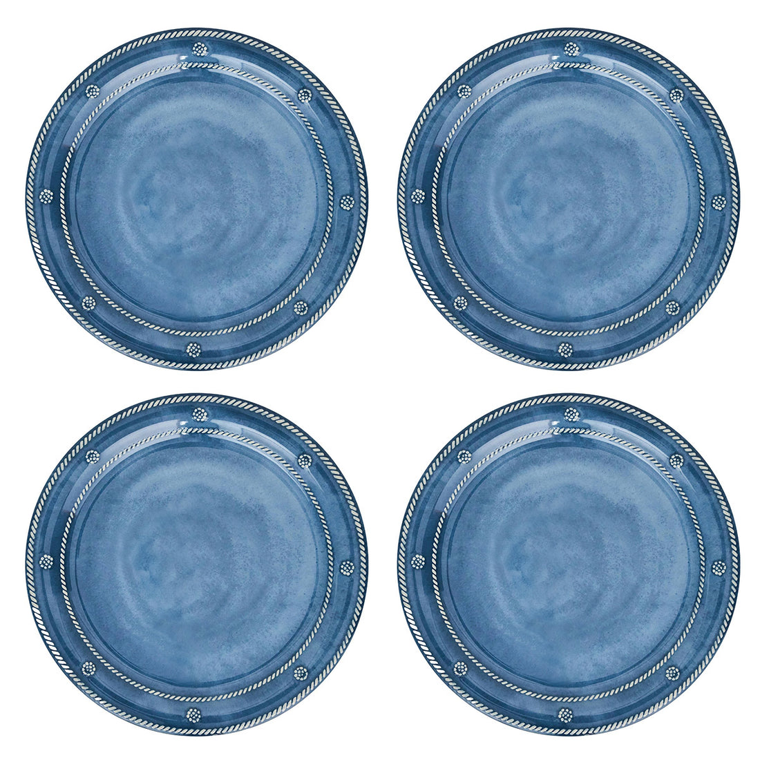 Berry & Thread dinner plate by Juliska, styled table setting view