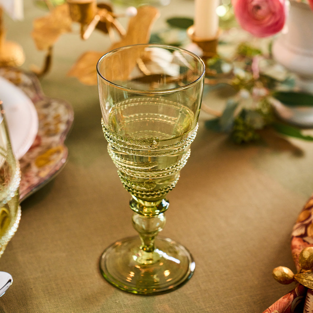 Ella Goblet - Green - detail view
