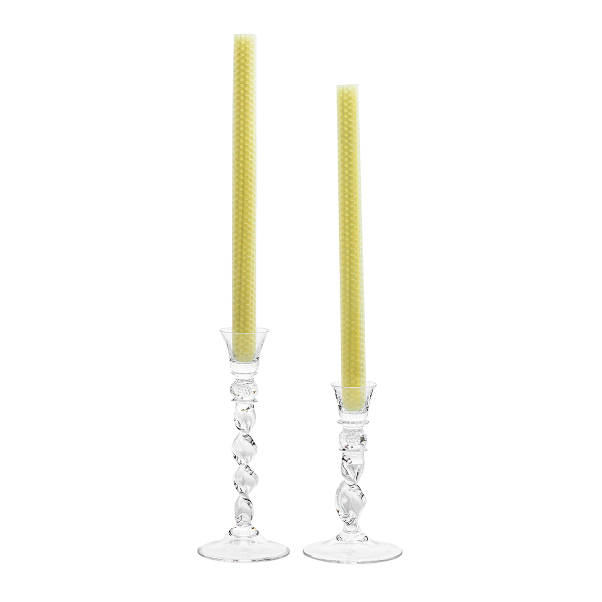 Berry 8.5" Spiral Candlestick - detail view