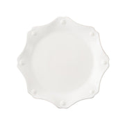 This sweetly scalloped little plate is clad in our thread and berry motif, it lends a subtle flourish to your delectable confections.