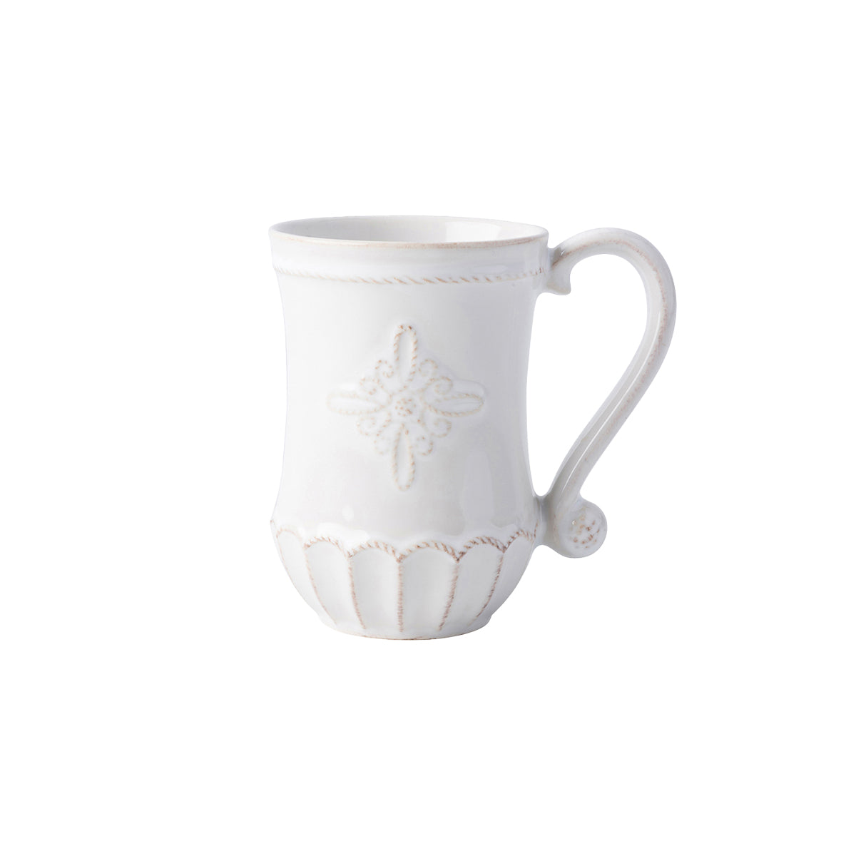 From our Jardins du Monde Collection - Emblematic of the fountains found at the heart of lush European gardens, our regal medallion dresses up your morning coffee with a little splash of splendor.