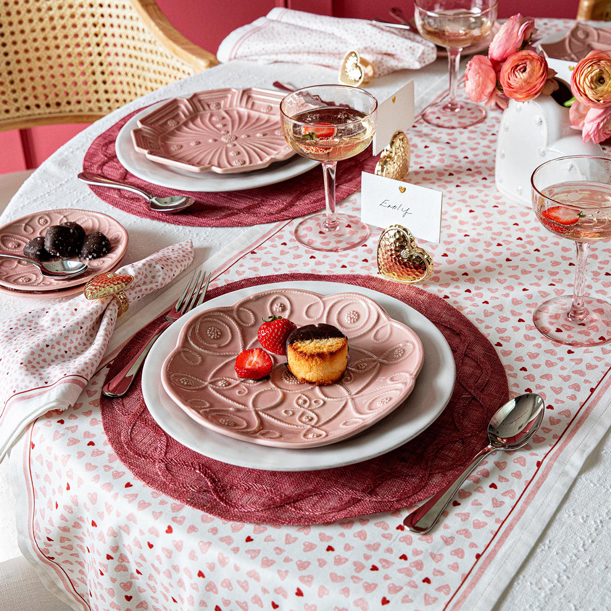 Jardins Du Monde Dessert/Salad Plate Assorted Set/4 - Blush – Juliska