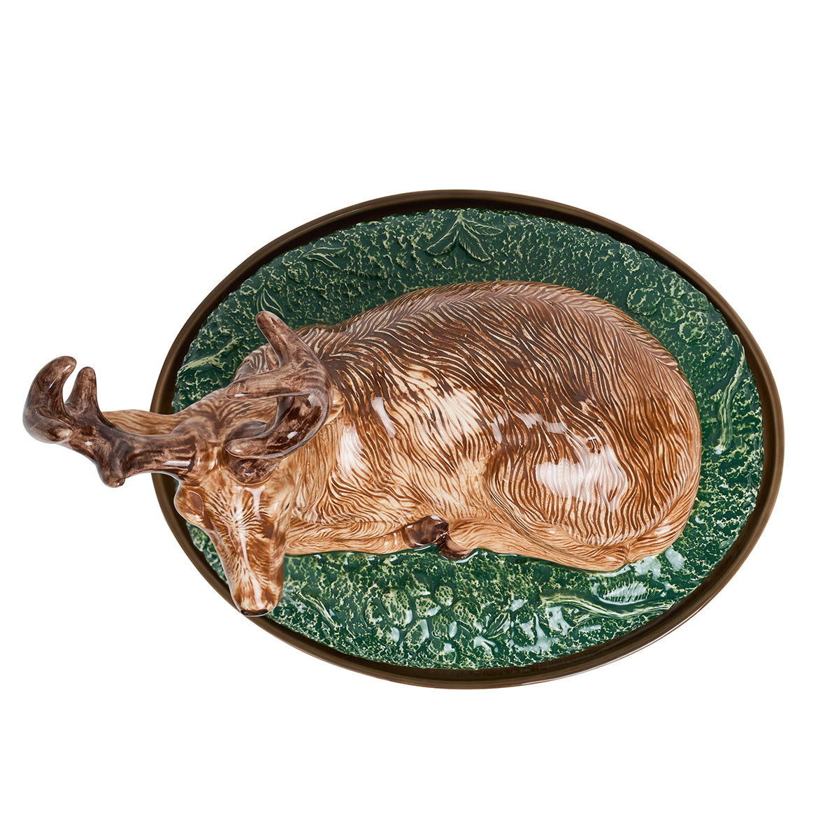 Forest Walk Stag Baker with Lid - Multi - alternate angle