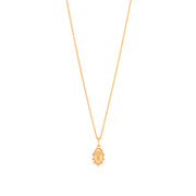 Scarab Petite Charm Necklace, 16"+2" - Gold