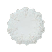 Berry & Thread Thistle Dessert/Salad Plate - Whitewash