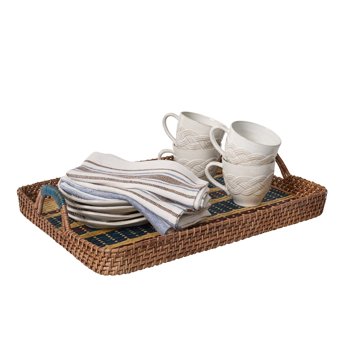 Danish Stripe 21 in Tray - Navy – Juliska