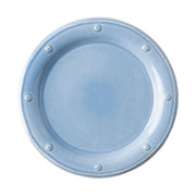 Rimmed with a simple thread and adorned with a sprinkling of berries, this iconic dinnerware collection embraces historic motifs in a sublime blue hue. This casually elegant dinner plate is divinely versatile and infuses your table with everyday sophistication.