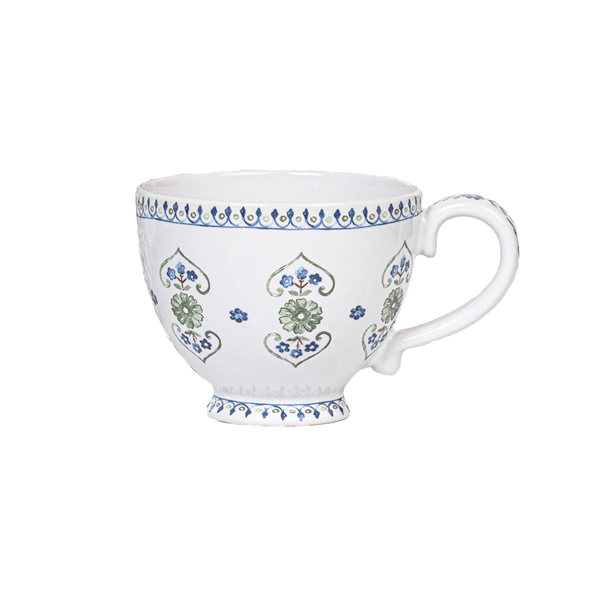 Villa Seville 4pc Place Setting - Chambray, scale reference view