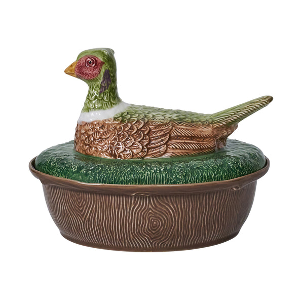 Forest Walk Pheasant Baker with Lid - Multi – Juliska