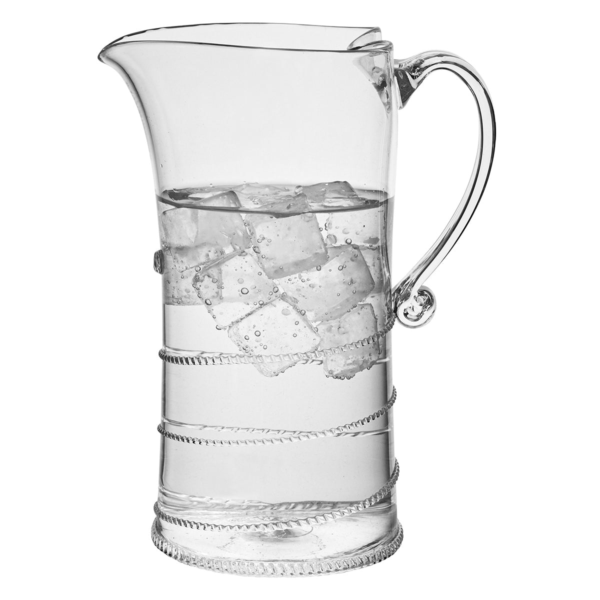 Amalia Glass Pitcher -  styled table setting view