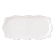 From passing canapes as guests arrive, to displaying a collection of perfumes on a dresser to desktop catchall for handwritten notes this tray is both elegant and versatile.
