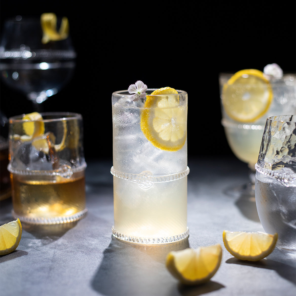 Graham Highball - styled table setting view