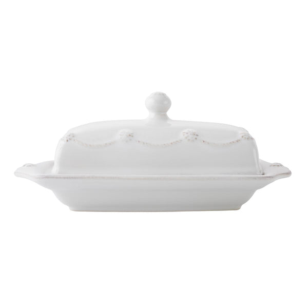 Shop Berry Thread Butter Dish Whitewash from Juliska