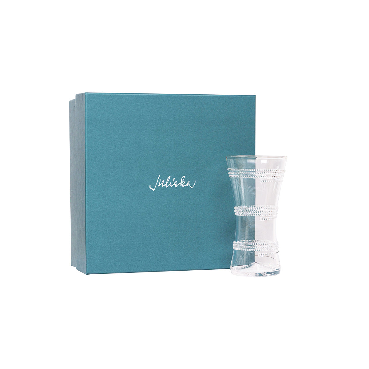 Ella 9" Corset Vase - styled table setting view