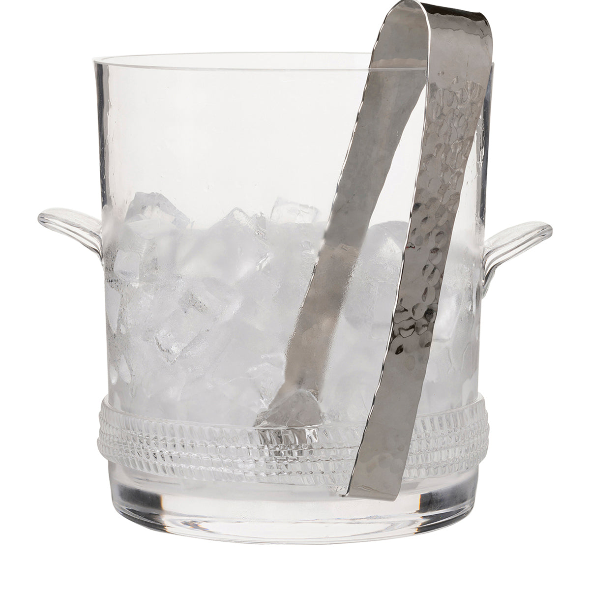 Dean Ice Bucket with Tongs - styled table setting view