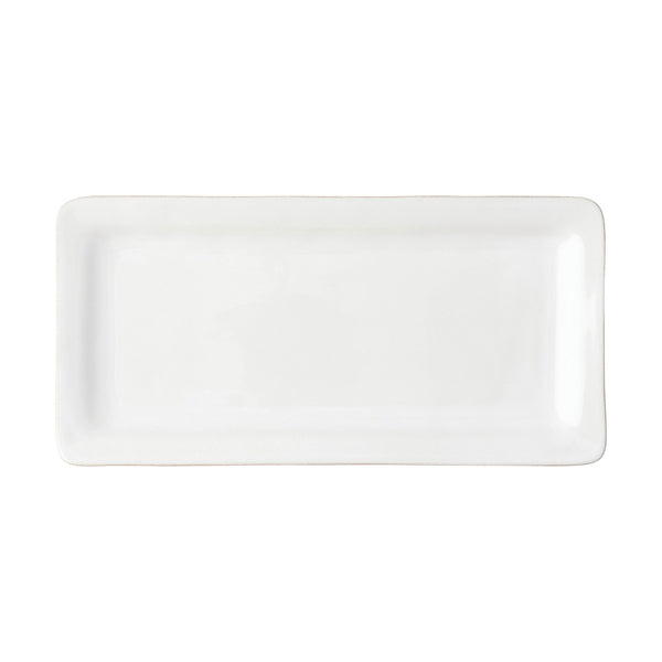 Puro 15 in Rectangular Appetizer Platter - Whitewash – Shop Juliska