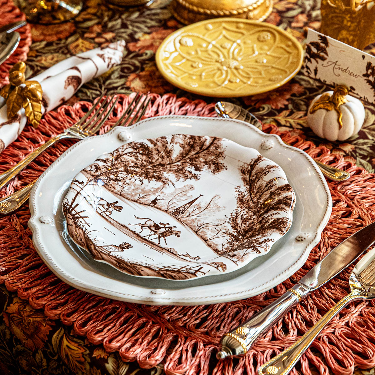 Country Estate Harvest Party Plate Assorted Set-4 – Juliska Country Estate Harvest Party Plate Assorted Set-4 – Juliska