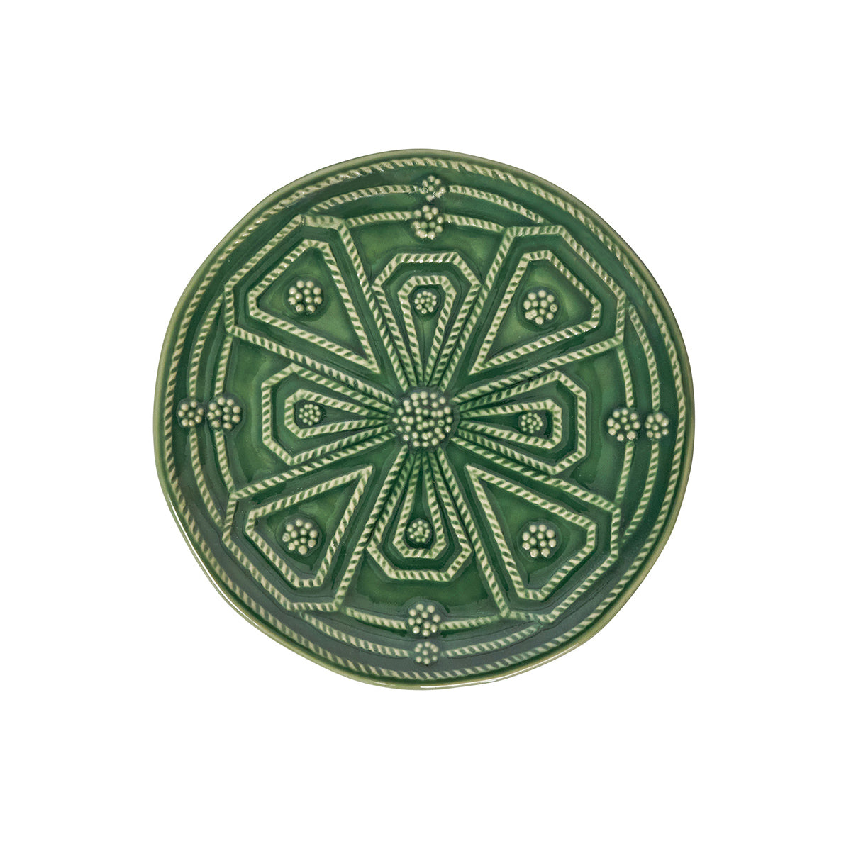 Jardins Du Monde Side/Cocktail Plate Assorted Set/4 - Basil – Juliska