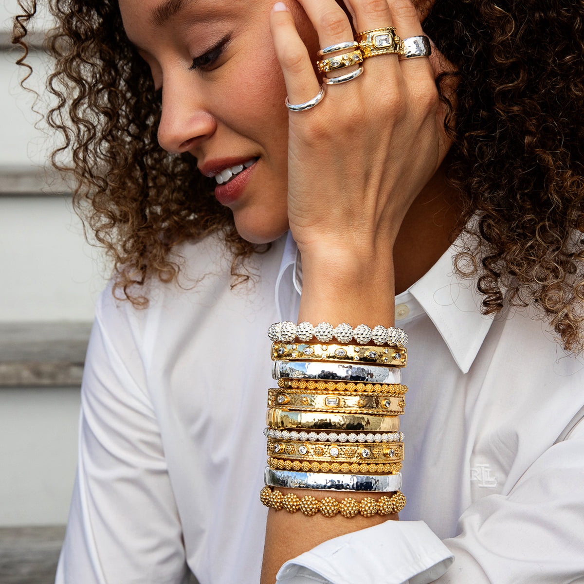 Berry Icon Ring - Silver lifestyle 