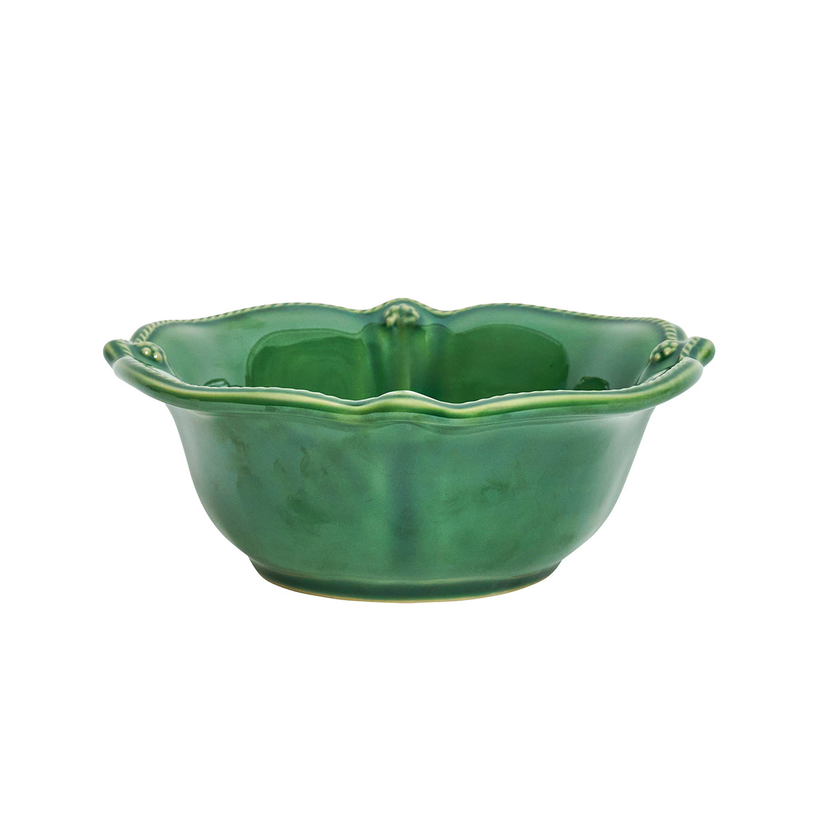 Berry & Thread Flared Cereal/Ice Cream Bowl - Basil