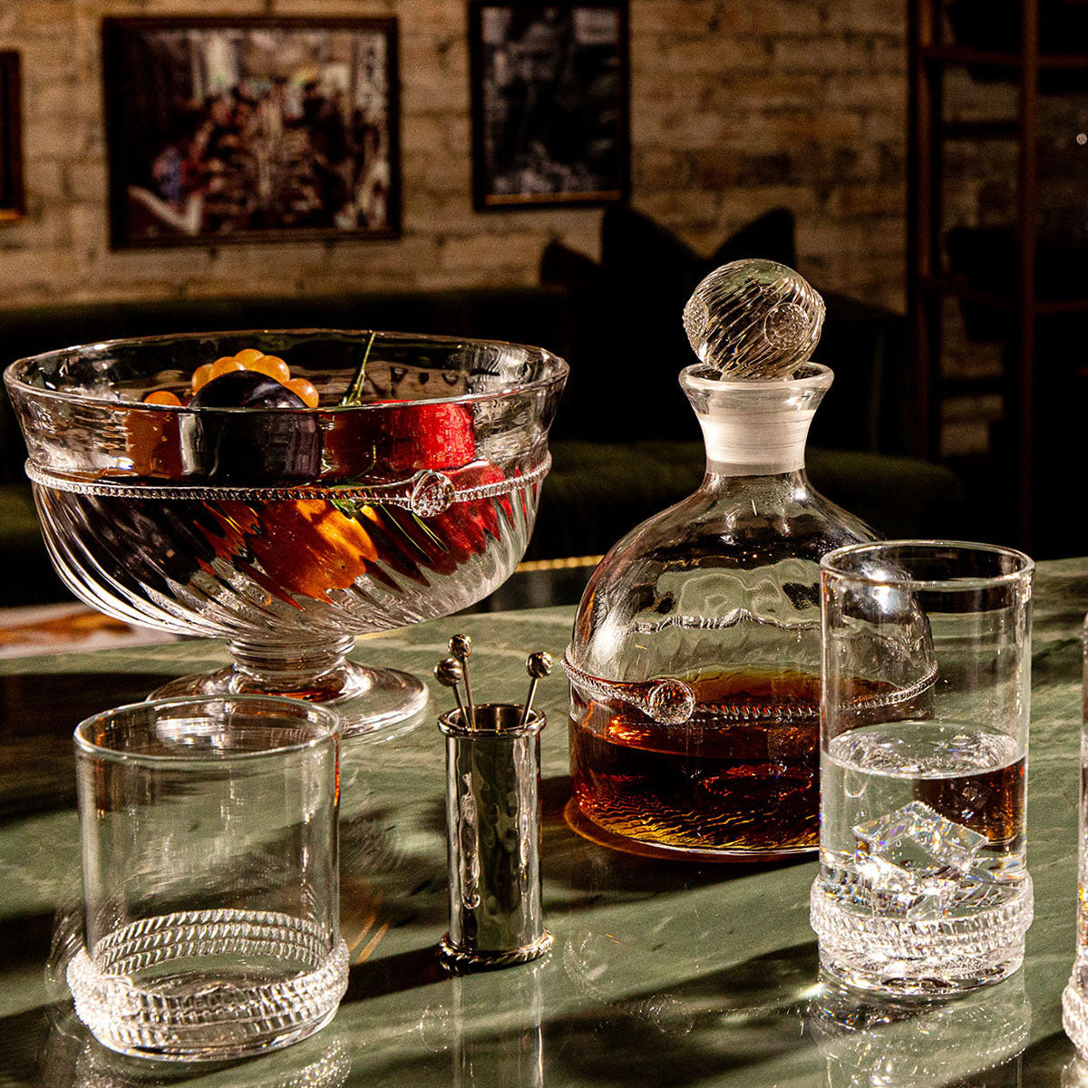 Graham Whiskey Decanter - detail view
