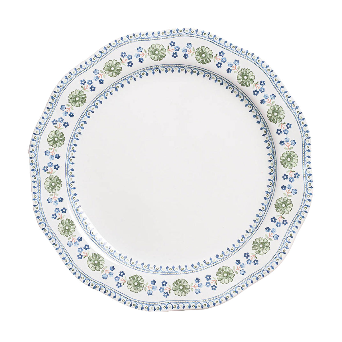 Villa Seville 16pc Place Setting - Chambray, detail view