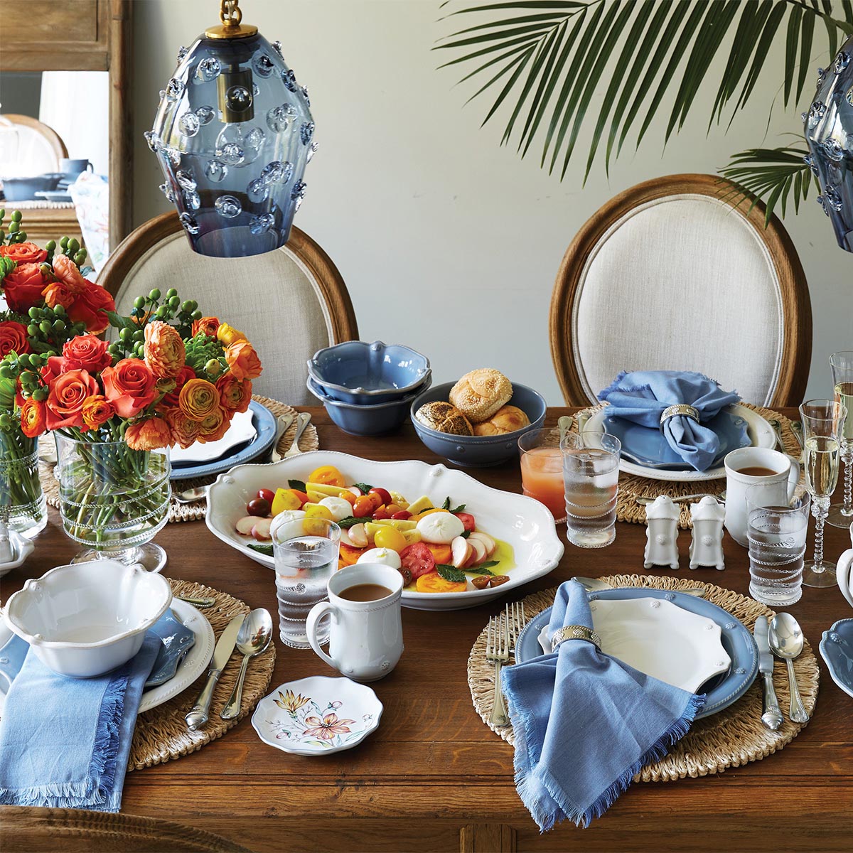 Berry & Thread Flared Cereal-Ice Cream Bowl - Chambray – Shop Juliska