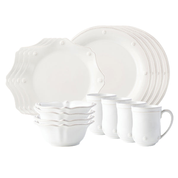 Shop Berry & Thread 16pc Setting - Whitewash online – Juliska