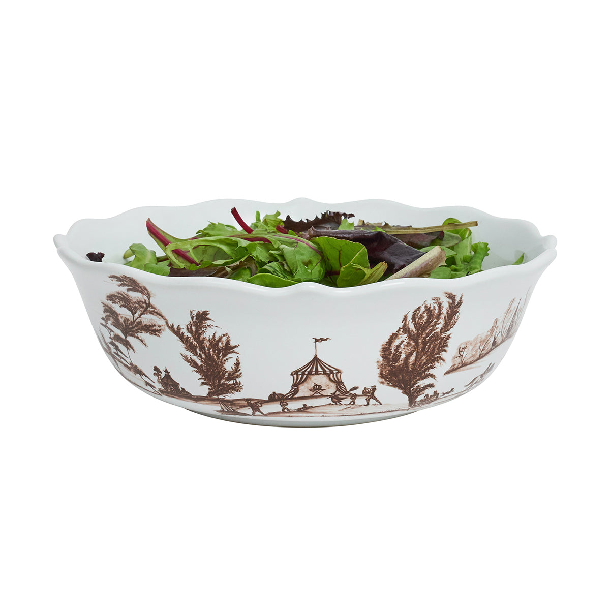 Country Estate Harvest 10" Serving Bowl - Sepia - styled table setting view