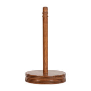 An elevated version of a kitchen essential, designed to bring natural beauty and textural warmth to your countertop. Made of hand-turned mango wood in a streamlined design, this paper towel holder is a soulful neutral that keeps things tidy in modern to traditional spaces alike. Couple it with our utensil crock for a cohesive set.