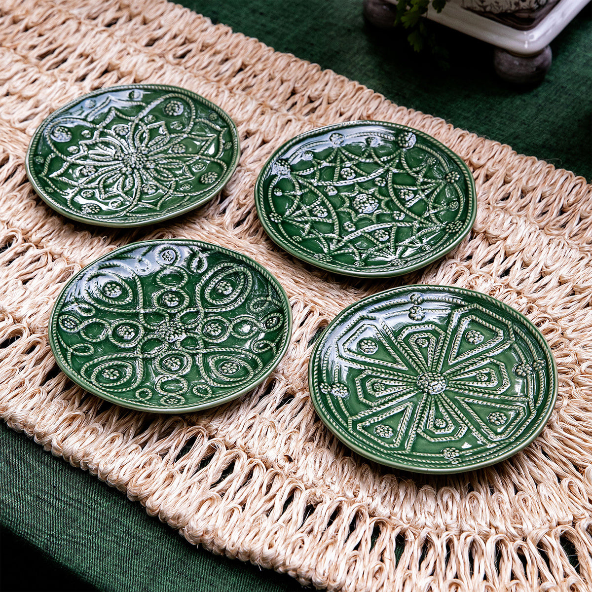 希少Juliska ジュリスカ Jardins du Monde プレートセット Jardins du Monde 15 in Platter - Whitewash – Juliska