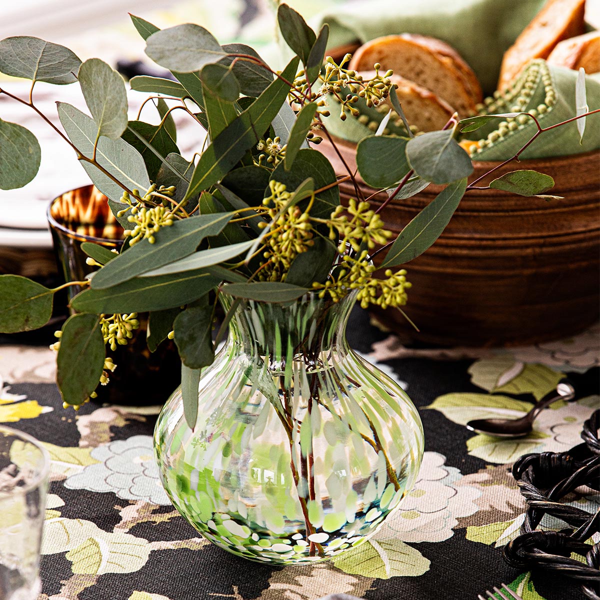 Juliska 花瓶 RoseBowl ガラス Vase Puro 6