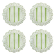 Stripe salad plate by Juliska, alternate angle