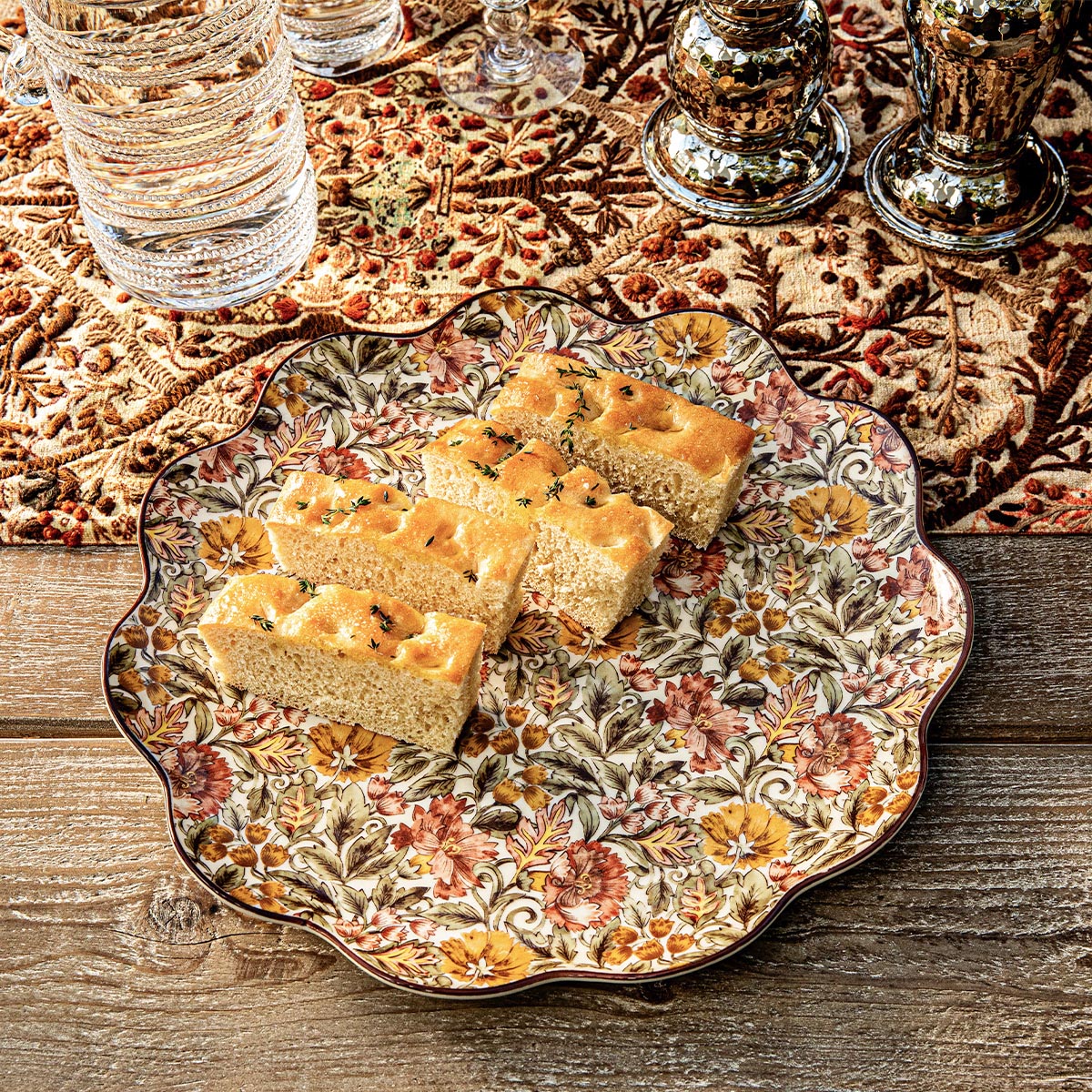 Willa Charger/Platter - Amber – Juliska