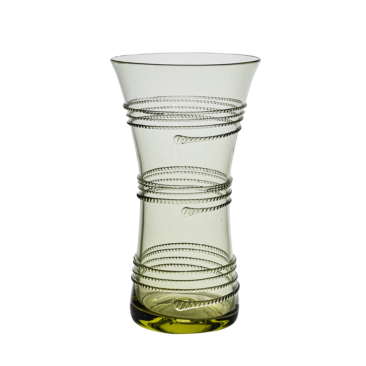 Ella 9" Corset Vase - Green