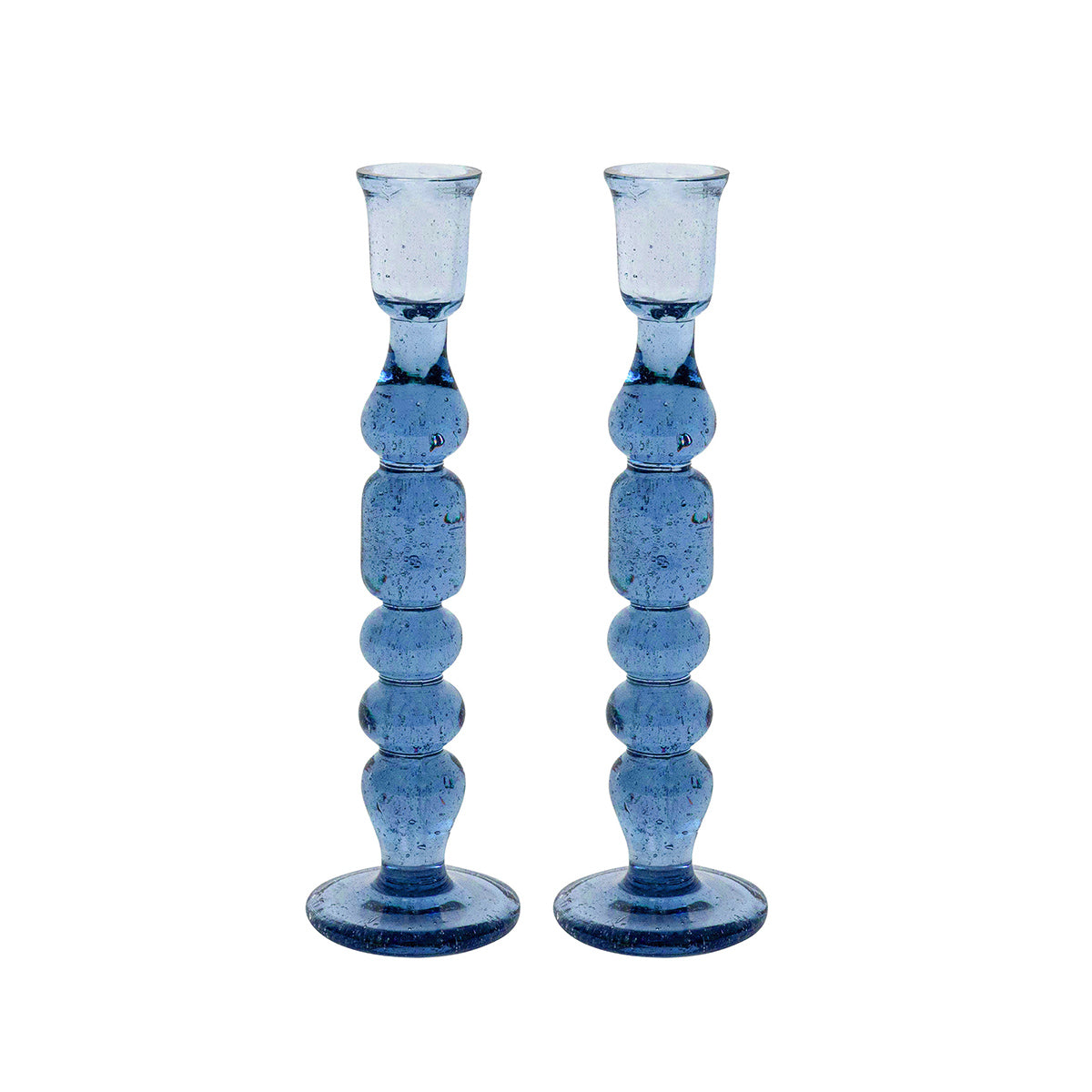 Provence 9" Candlestick set/2 - Chambray - Chambray