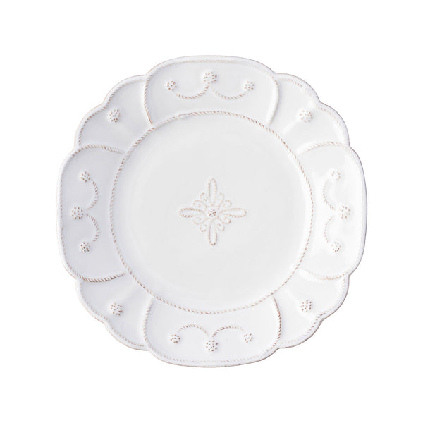 Jardins du Monde Dessert-Salad Plate - Whitewash – Juliska