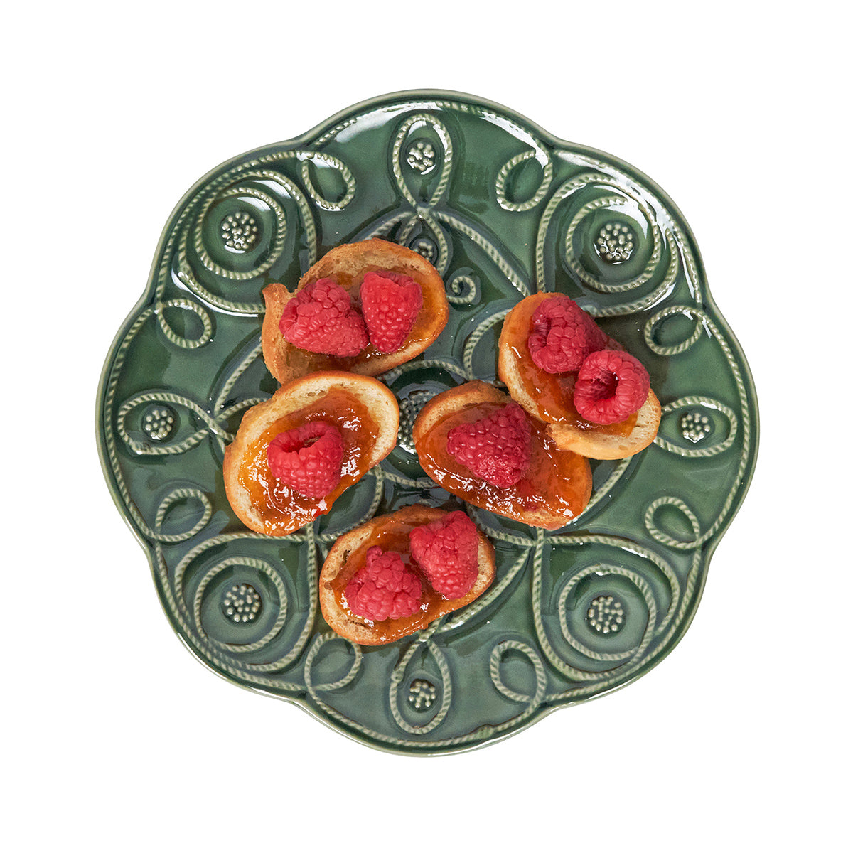 Jardins Du Monde Dessert/Salad Plate Assorted Set/4 - Basil – Juliska