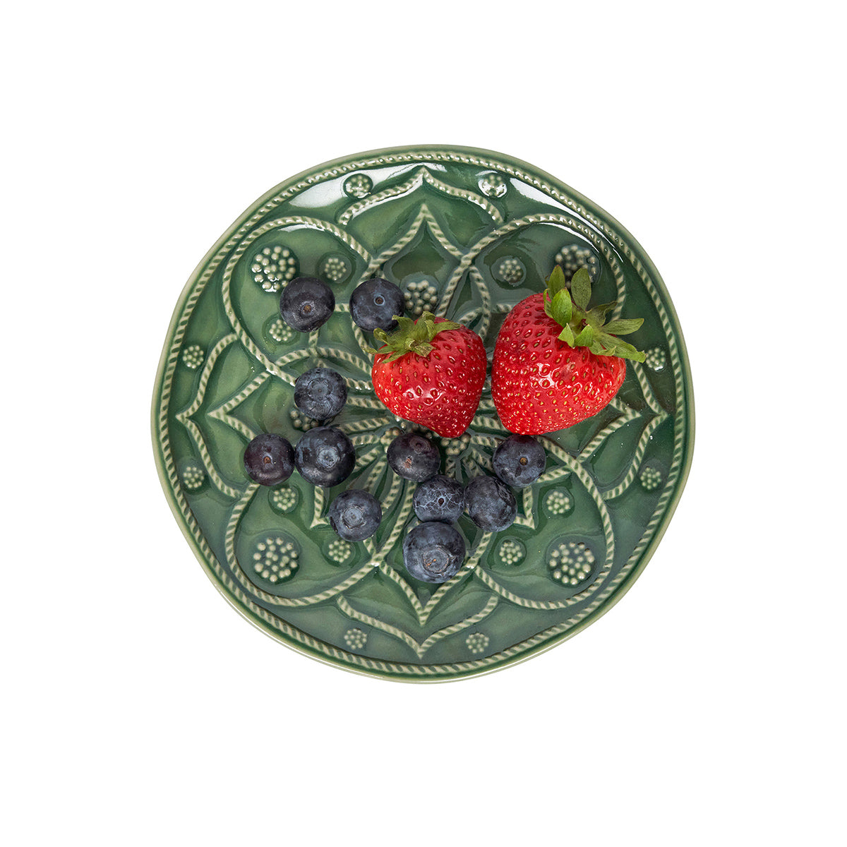 Jardins Du Monde Side/Cocktail Plate Assorted Set/4 - Basil – Juliska