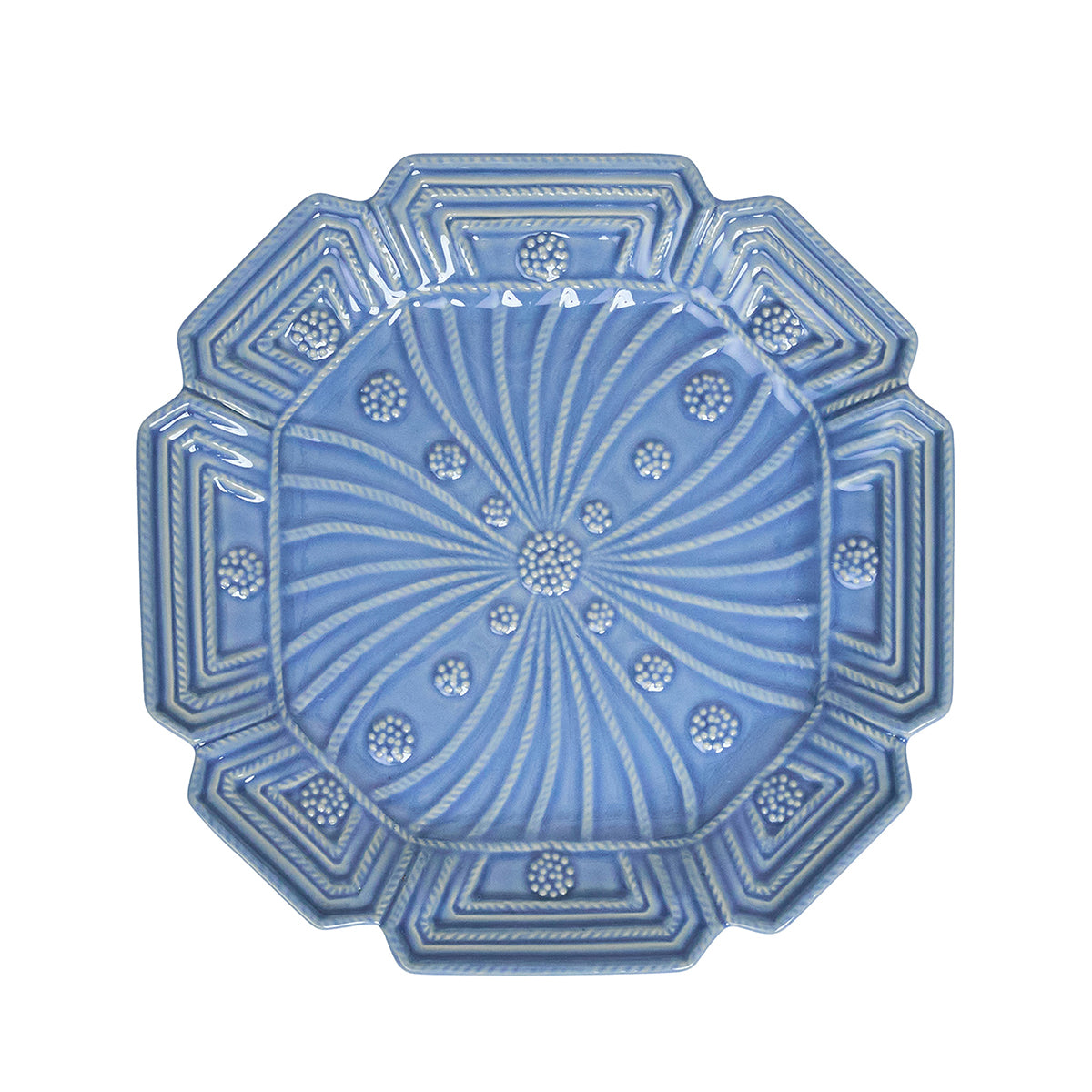 希少Juliska ジュリスカ Jardins du Monde プレートセット Jardins Du Monde Side/Cocktail Plate Assorted Set/4 - Basil – Juliska
