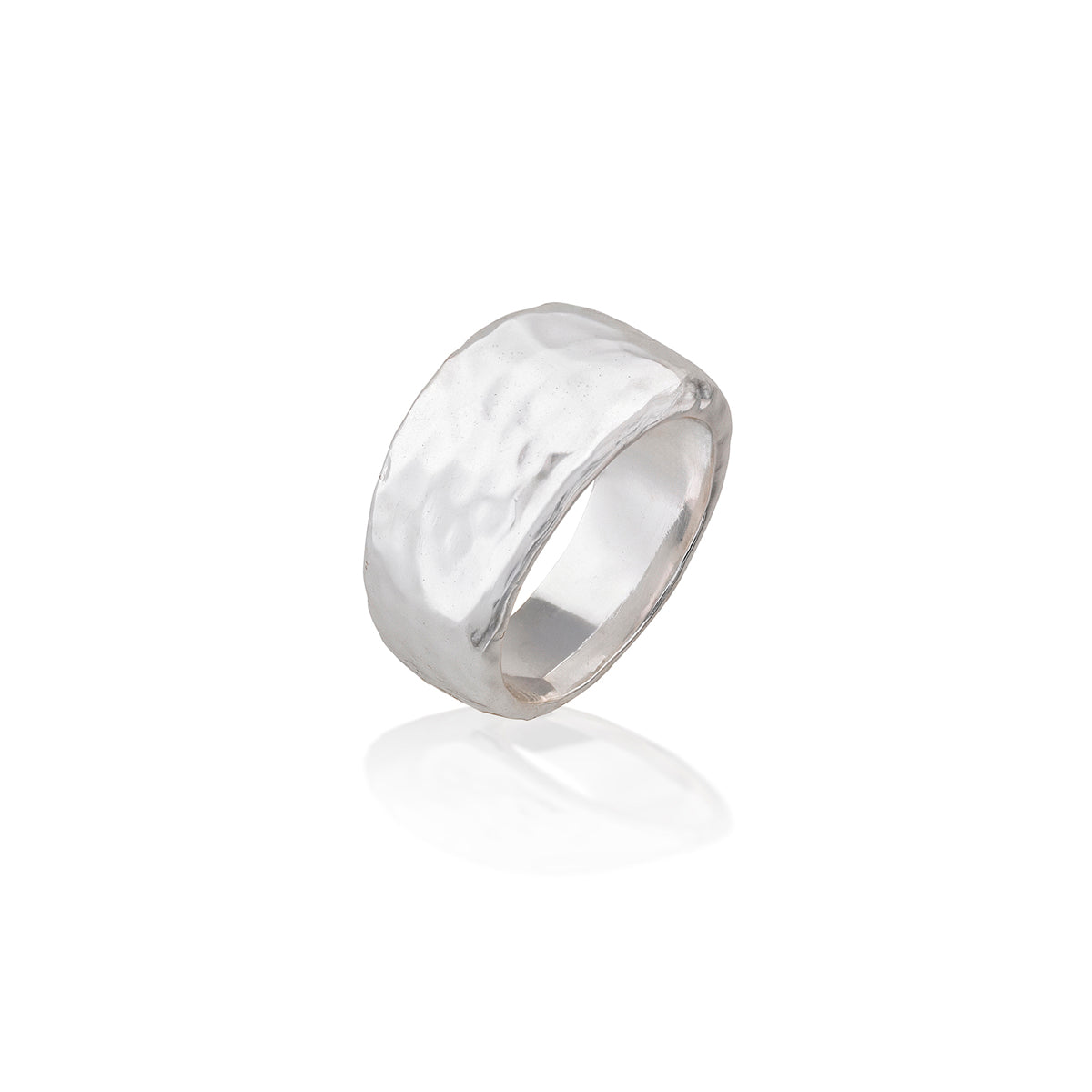 Cleopatra Ring Band - Silver Detail