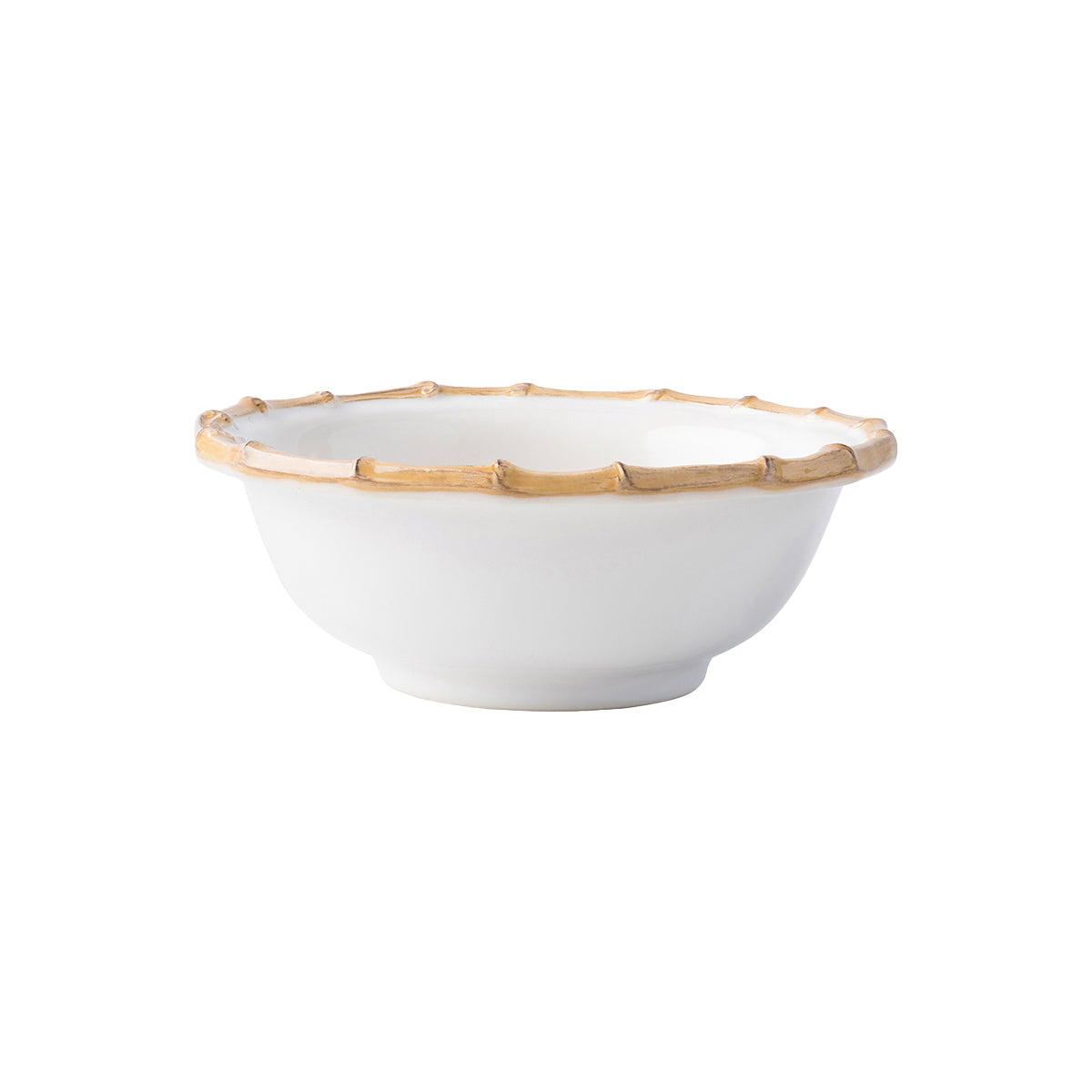 Bamboo 4pc Place Setting -Natural - scale reference view