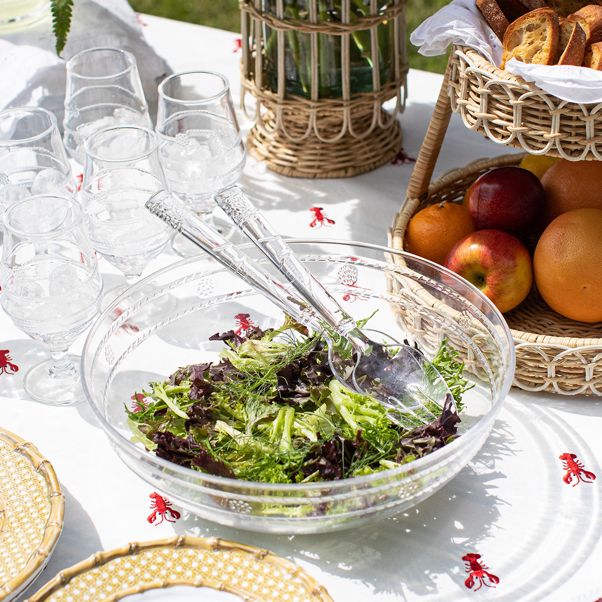 Isabella Acrylic Salad Server Set-2pc – Shop Juliska