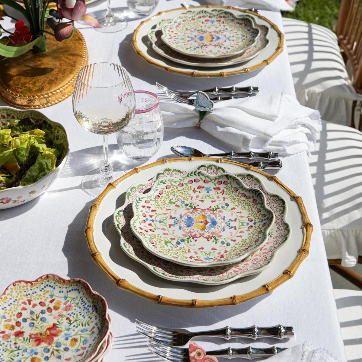 Sofia Dessert/Salad Plate - Multi – Juliska