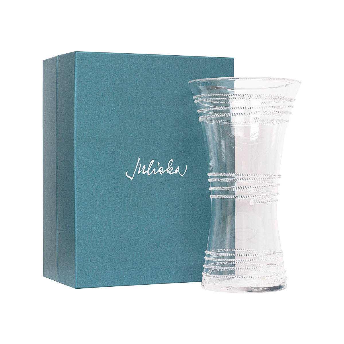 Ella 14" Corset Vase - styled table setting view