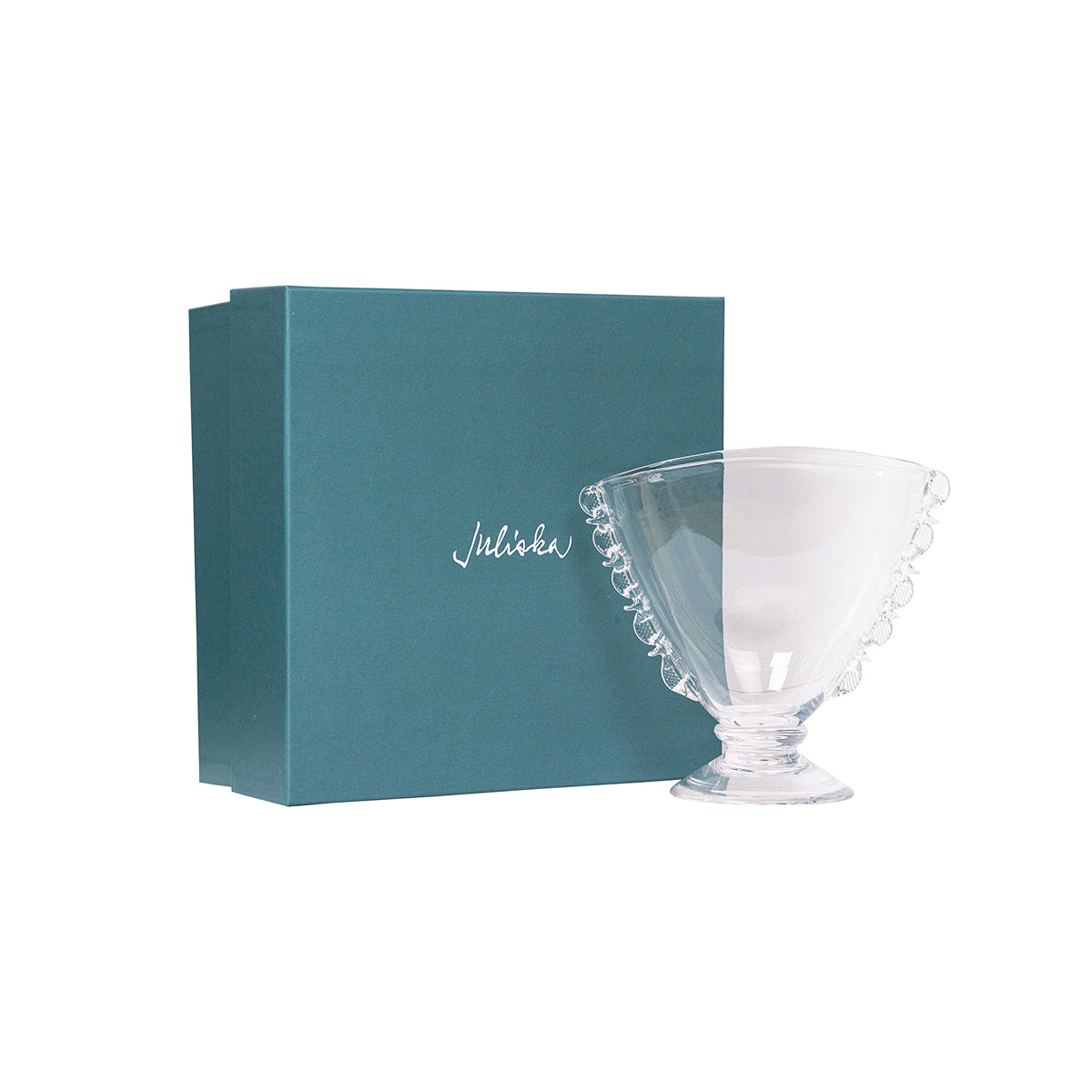 Harriet 9" Fan Vase - styled table setting view