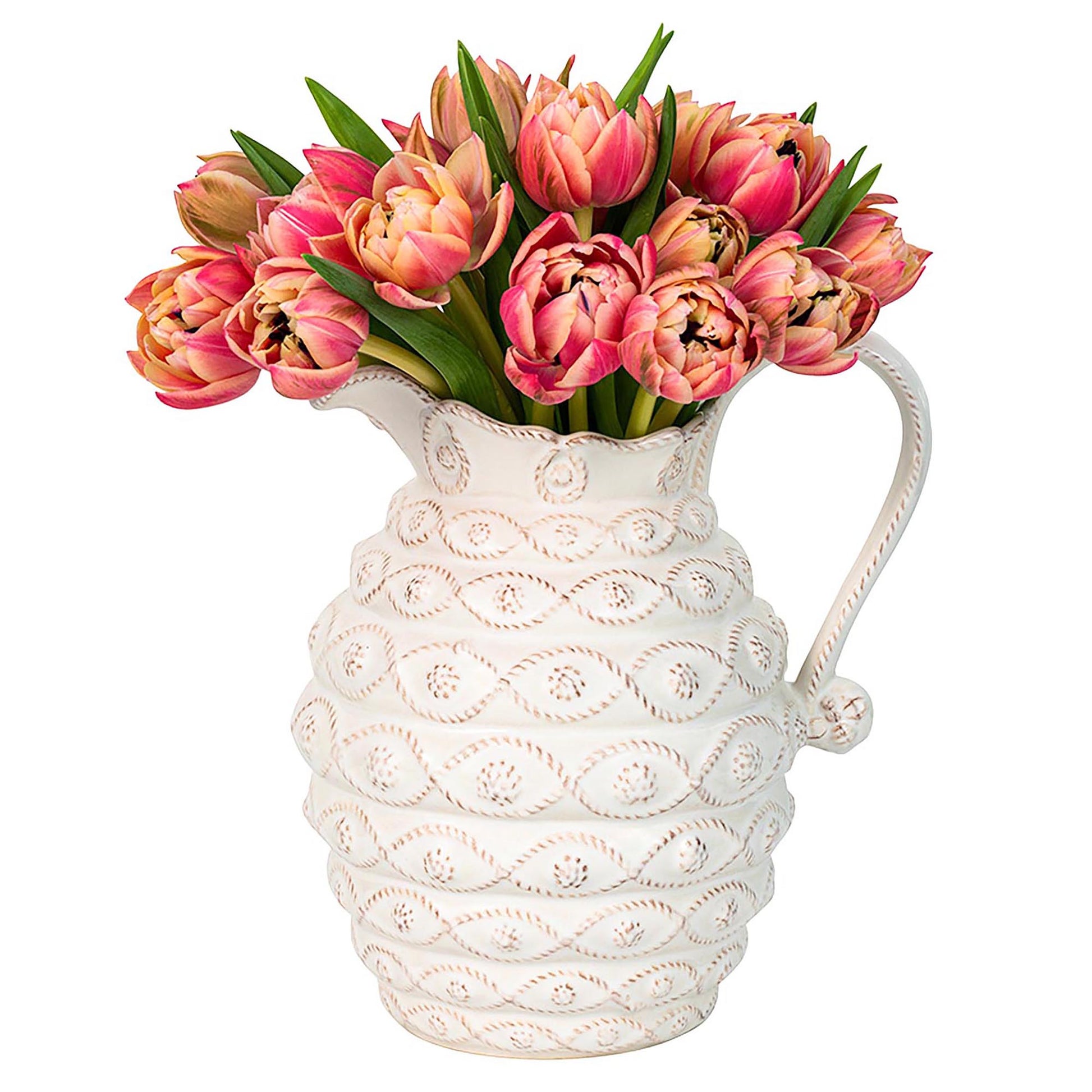 Jardins Du Monde Pitcher as a Flower Vase.